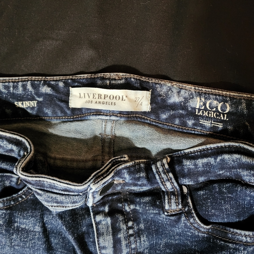 Liverpool Los Angeles | Eco Logical Skinny Jeans Dark Wash | 27/4 - Picture 2 of 7